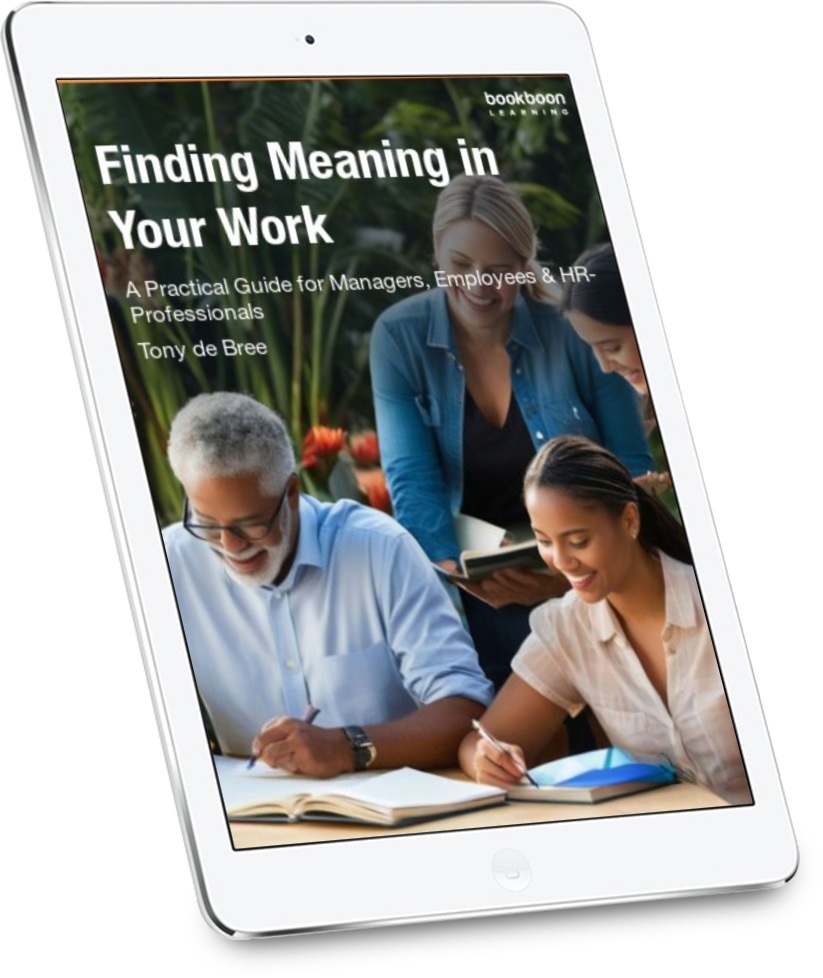 Finding Meaning In Your Work -  A Practical Guide For Managers, Employees & HR-Professionals - management ebook by Tony de Bree.-2